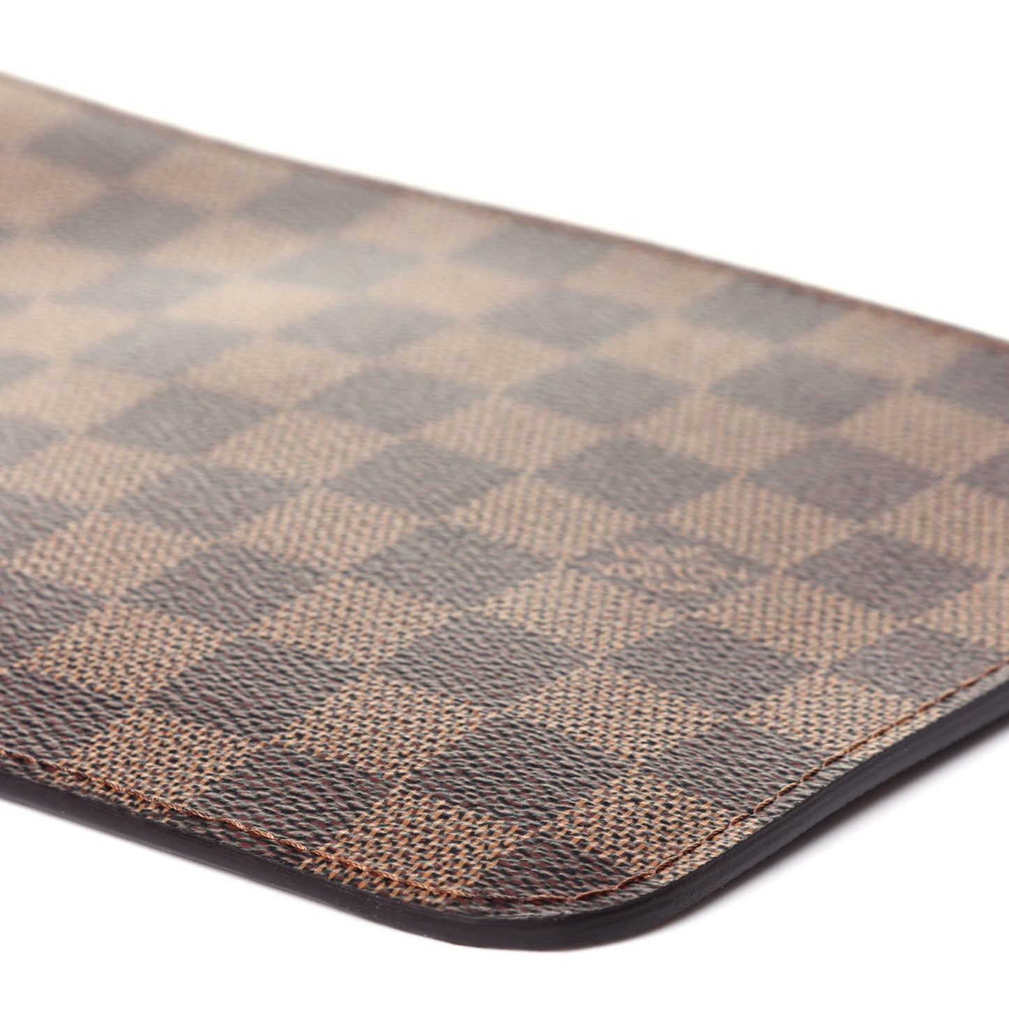 Damier Ebene Neverfull MM GM Pochette Rose Ballerine