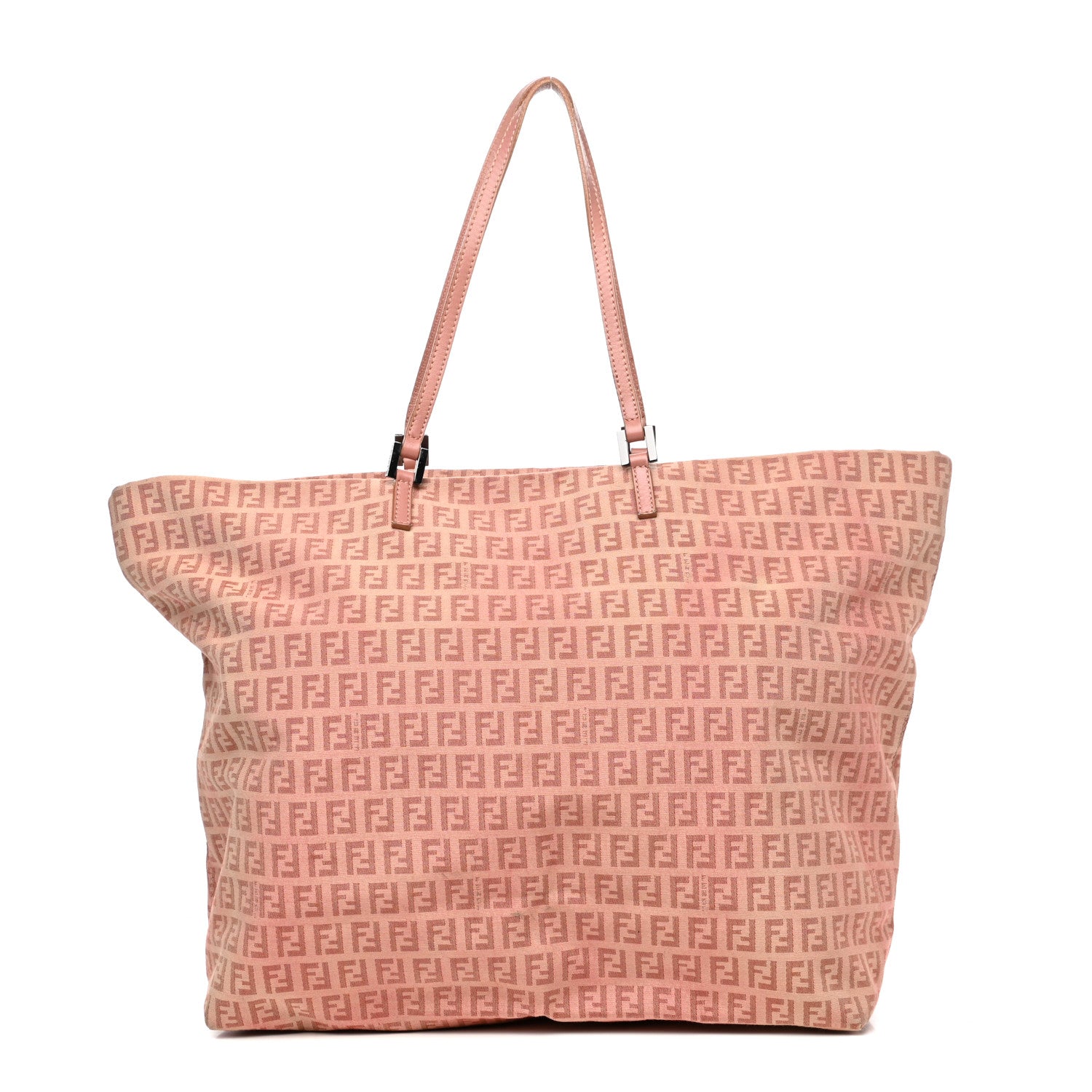 Fendi Zucchino Shopper Tote Pink 1 of 10