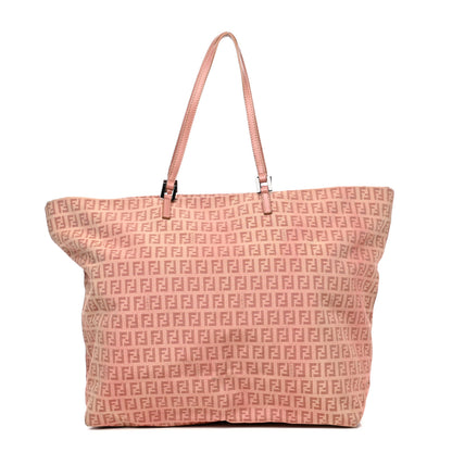 Fendi Zucchino Shopper Tote Pink 1 of 10