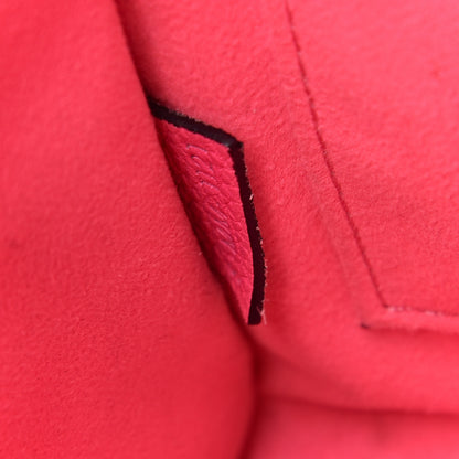 Celine Drummed Calfskin Nano Luggage Fluo Pink 7 of 14