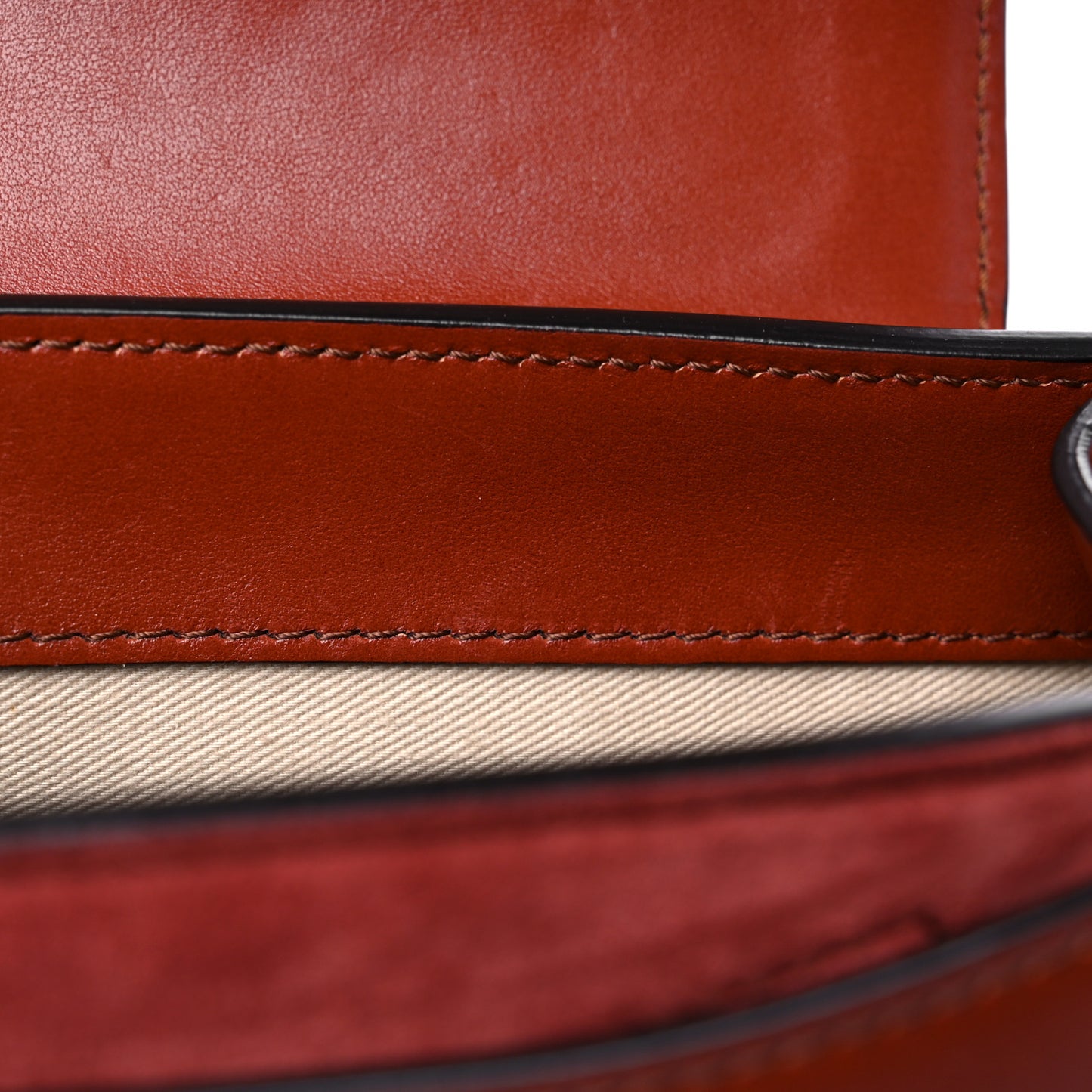 Calfskin Small Tess Bag Sepia Brown