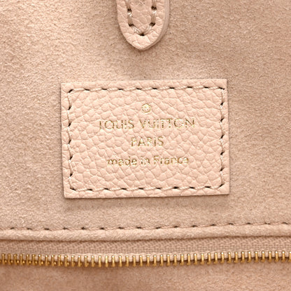 Louis Vuitton Empreinte Monogram Spring In The City Onthego MM Beige Pink Yellow 6 of 9