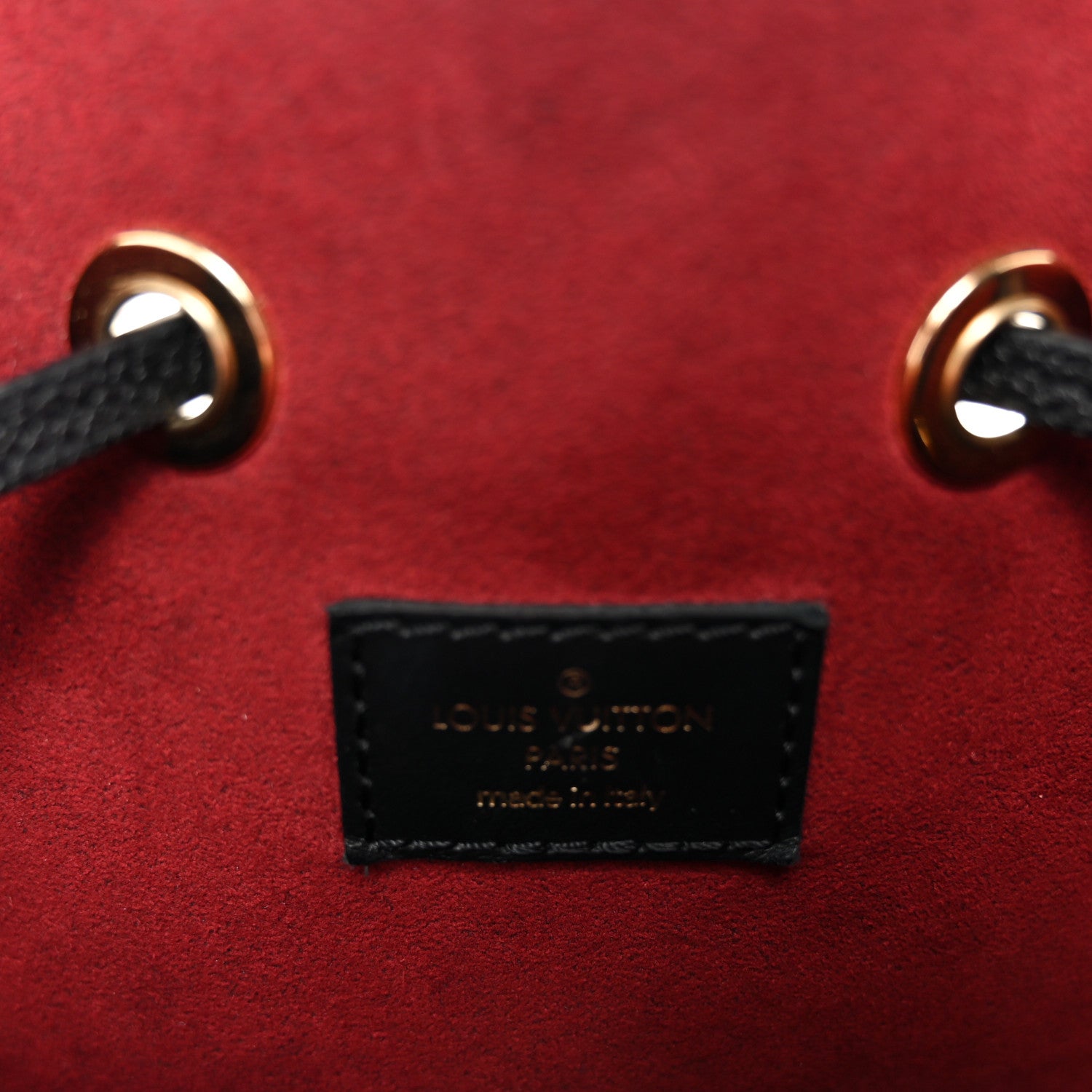 Louis Vuitton Empreinte Monogram Giant Neonoe MM Black Beige 7 of 10