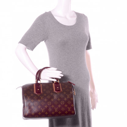 Louis Vuitton Monogram Mirage Speedy 30 Bordeaux 2 of 8
