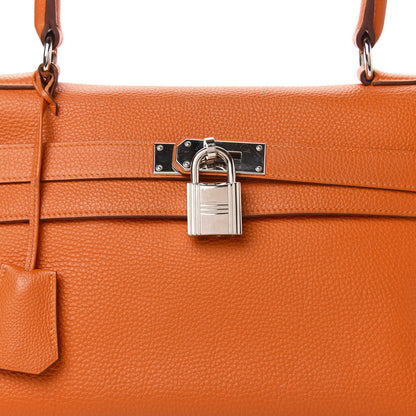 Hermes Togo Shoulder Kelly 40 Orange 10 of 10