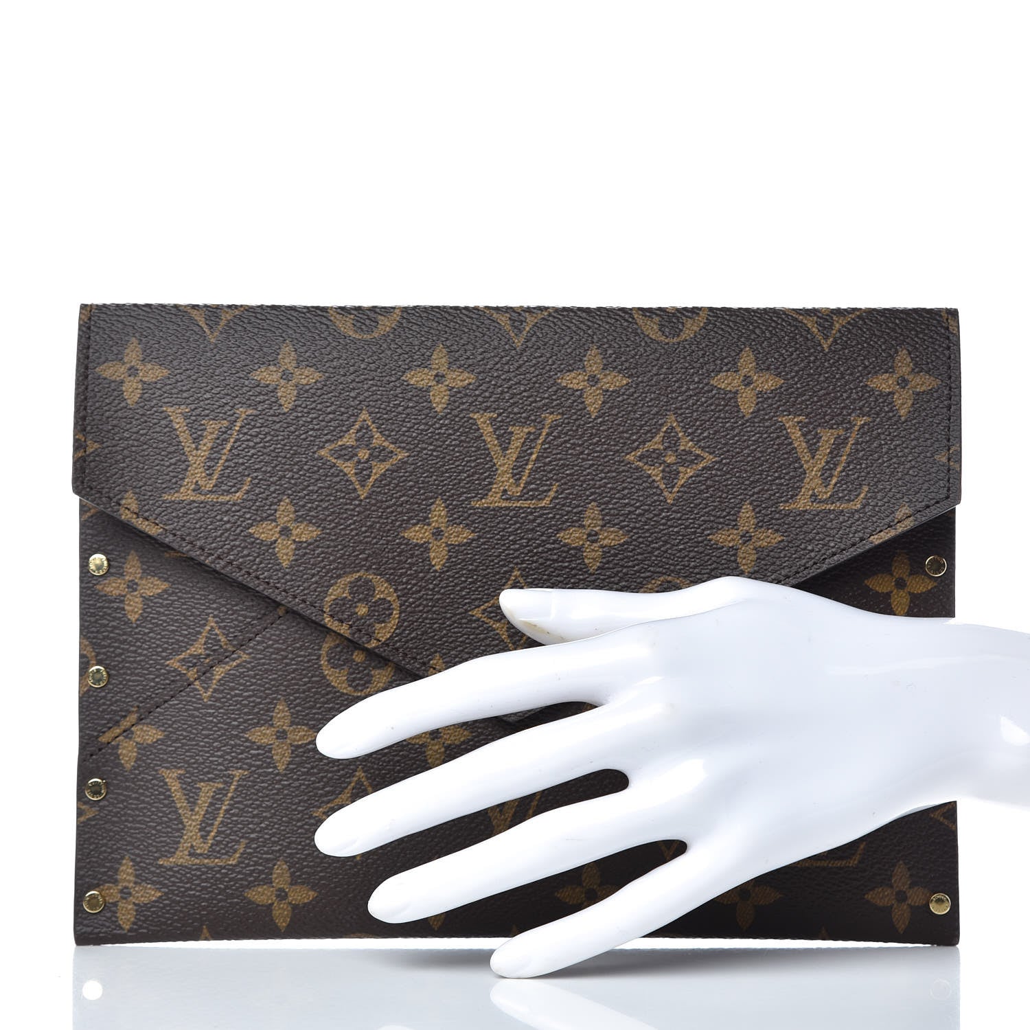 Louis Vuitton Monogram Rivets Enveloppe 2 of 6