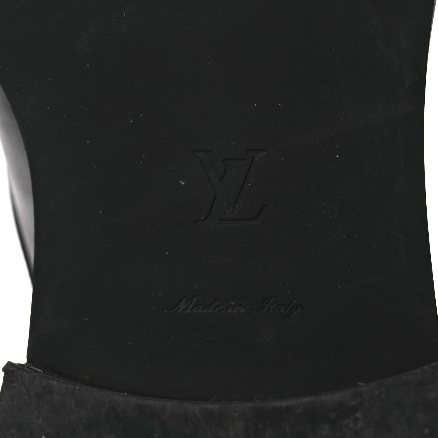 Louis Vuitton Calfskin Wonderland Ranger Boots 37.5 Black 8 of 11