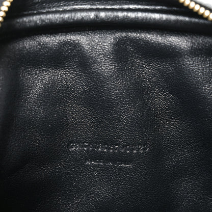 Saint Laurent Grain De Poudre Matelasse Monogram Mini Lou Camera Bag Black 7 of 10