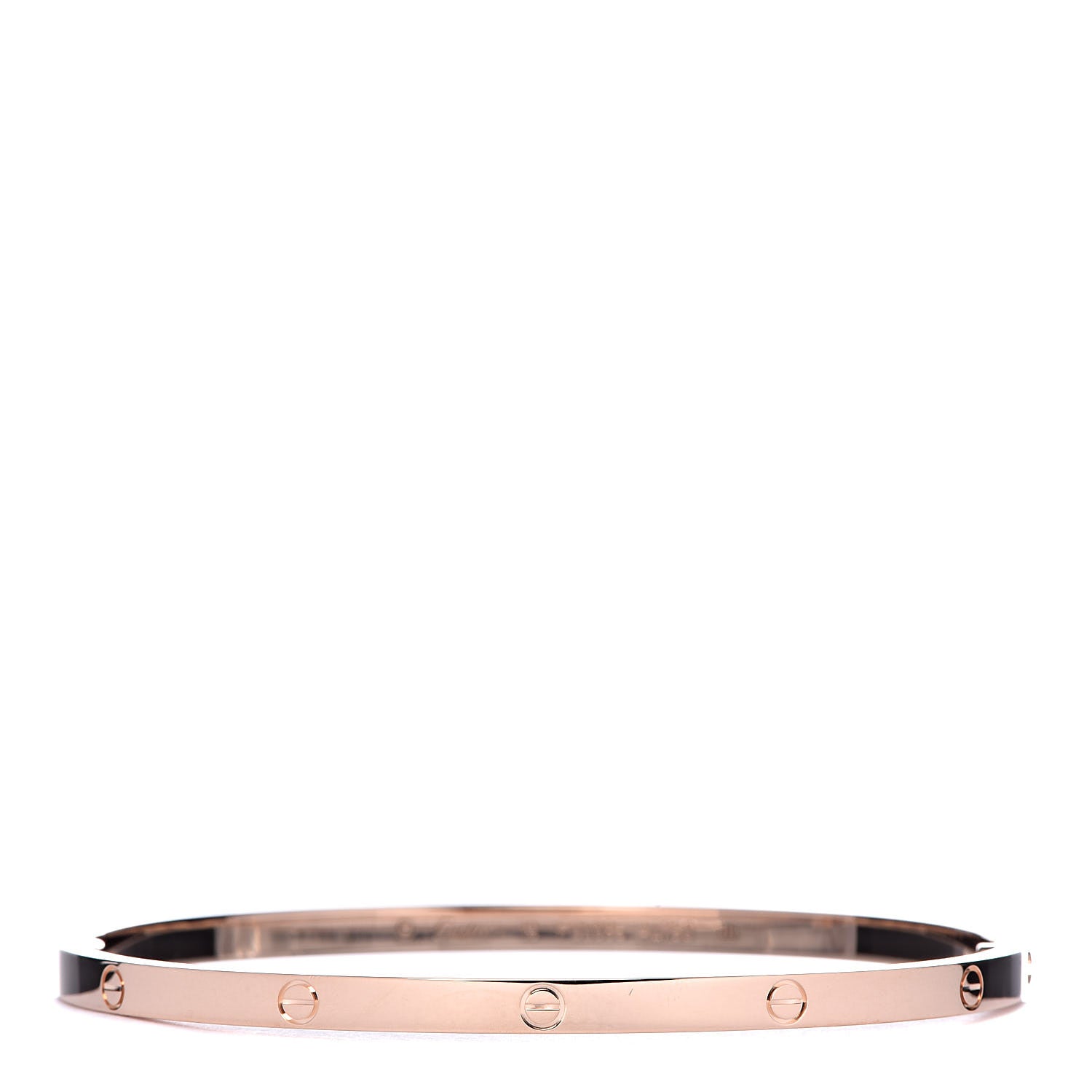 Cartier 18K Pink Gold Small LOVE Bracelet 19 1 of 6