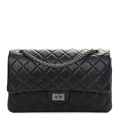 Chanel Aged Calfskin Quilted 2.55 Reissue 226 Flap Black 1 of 11