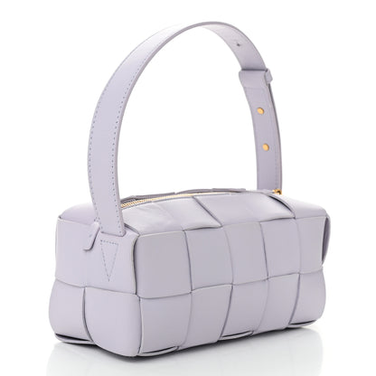 Bottega Veneta Lambskin Maxi Intrecciato Small Brick Cassette Bag Mirth Washed 3 of 9