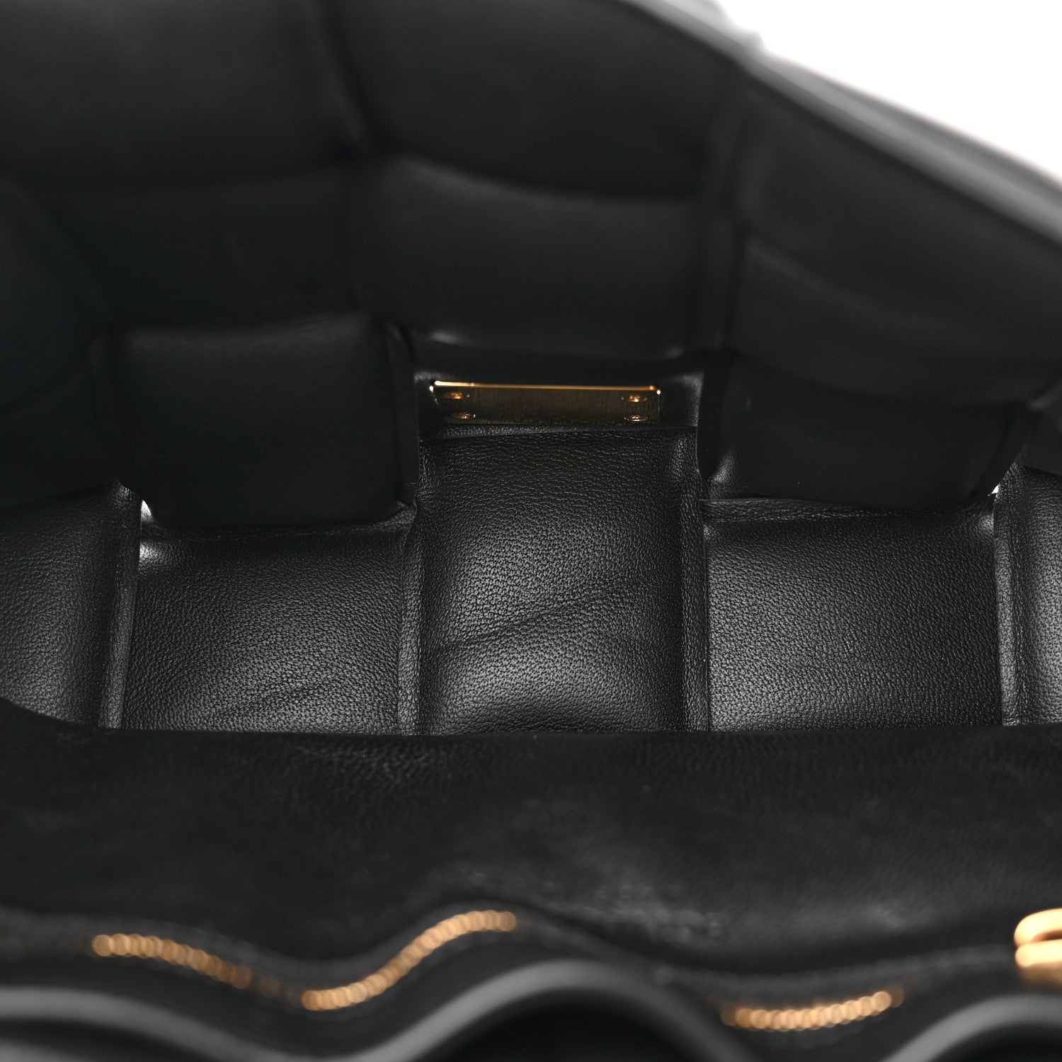 Bottega Veneta Nappa Maxi Intreccio Padded Cassette Crossbody Bag Black 5 of 13