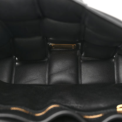 Bottega Veneta Nappa Maxi Intreccio Padded Cassette Crossbody Bag Black 5 of 13