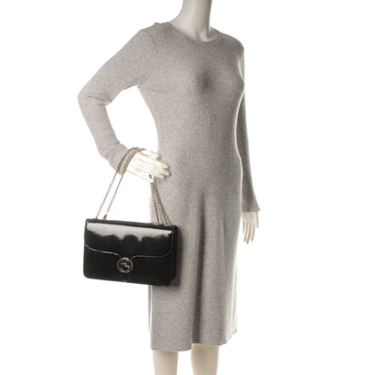 Gucci Shade Lux Calfskin Interlocking G Shoulder Bag Black 2 of 6