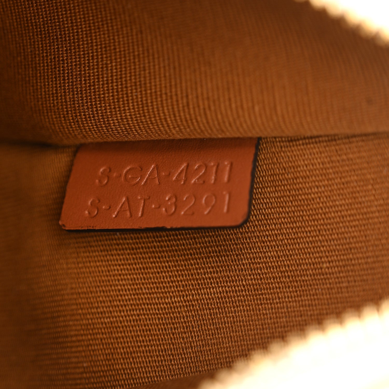 Celine Canvas Calfskin Ava Triomphe Shoulder Bag White 6 of 10