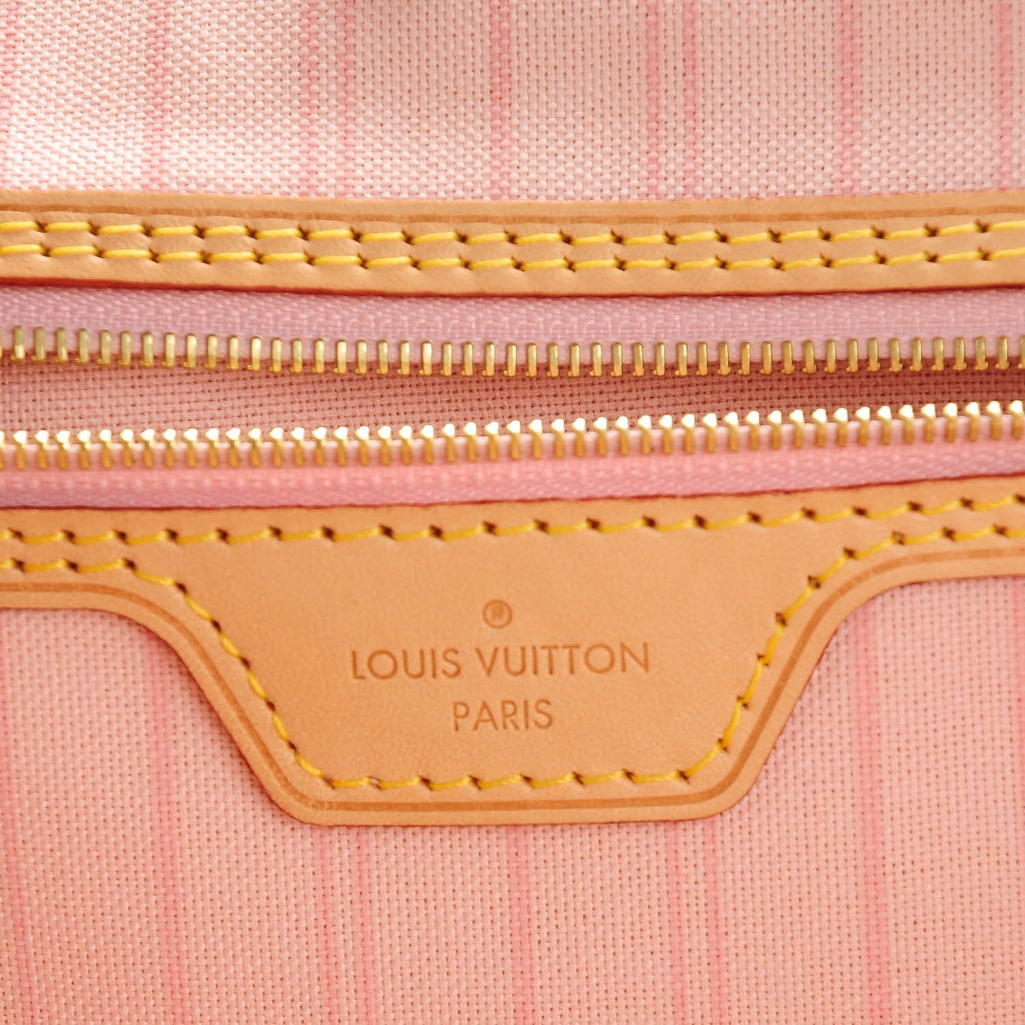 Damier Azur Neverfull MM Rose Ballerine