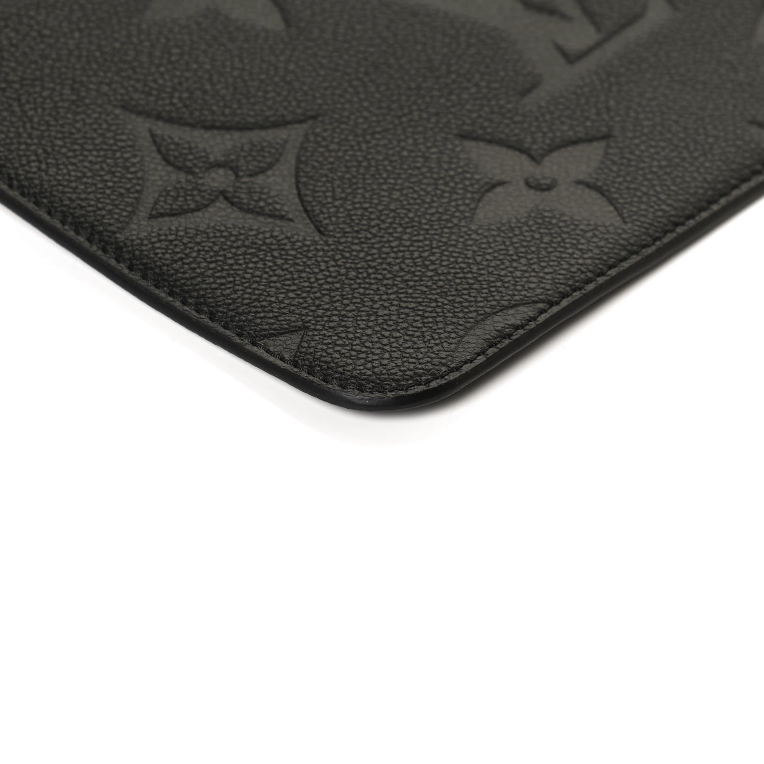 Louis Vuitton Empreinte Monogram Giant Neverfull MM Pochette Black 9 of 9