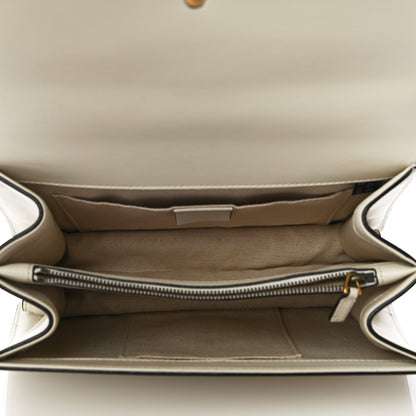 Gucci Calfskin Bamboo Web Medium Dionysus Top Handle Bag White Blue Hibiscus Red 5 of 13