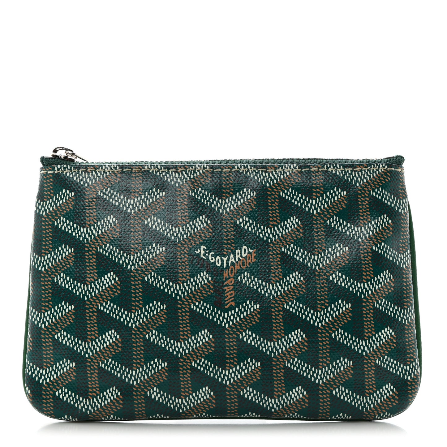 Goyardine Mini Senat Pochette Green