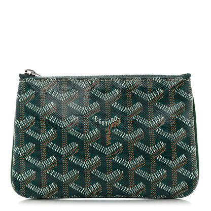 Goyard Goyardine Mini Senat Pochette Green 1 of 8