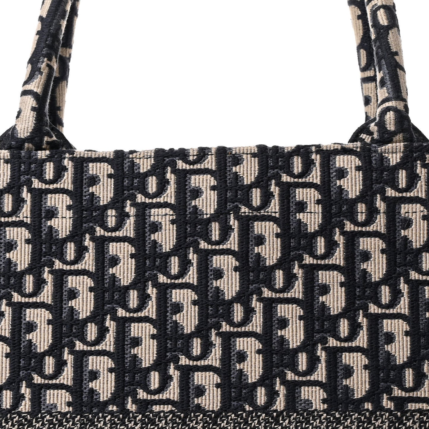 Oblique Large Book Tote Blue Multicolor