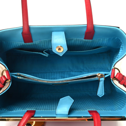 Fendi Vitello Elite Regular 2Jours Tote Multicolor 4 of 4