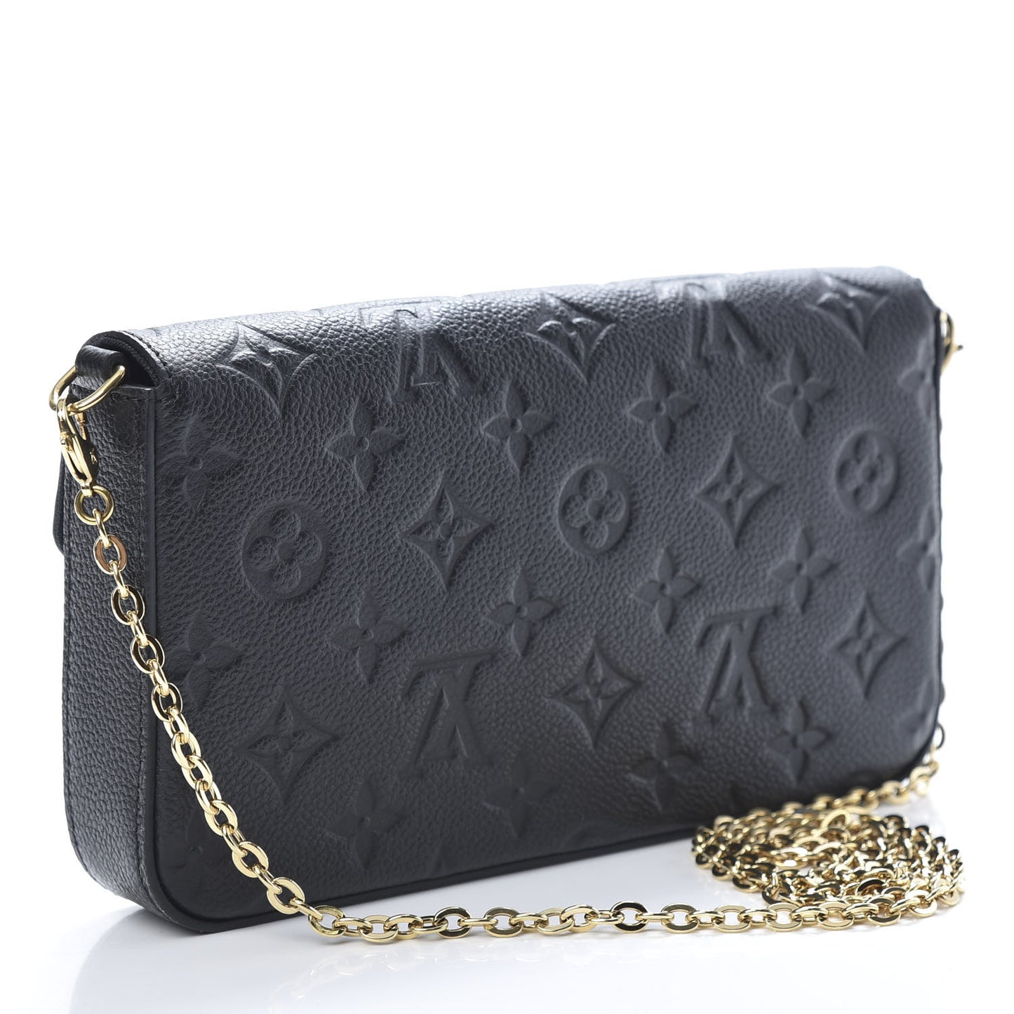 Empreinte Pochette Felicie Chain Wallet Black