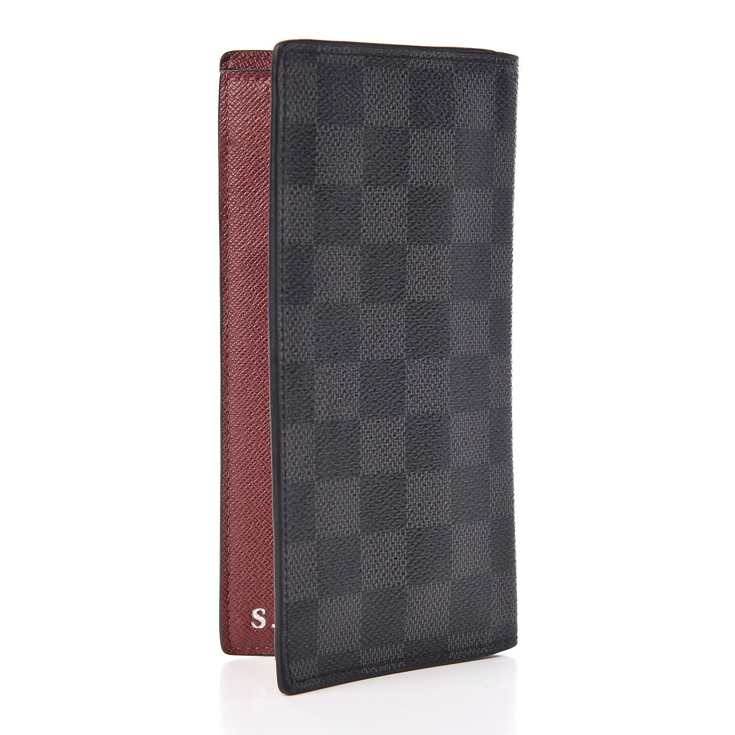 Louis Vuitton Damier Graphite Alexandre Wallet Bordeaux 3 of 10