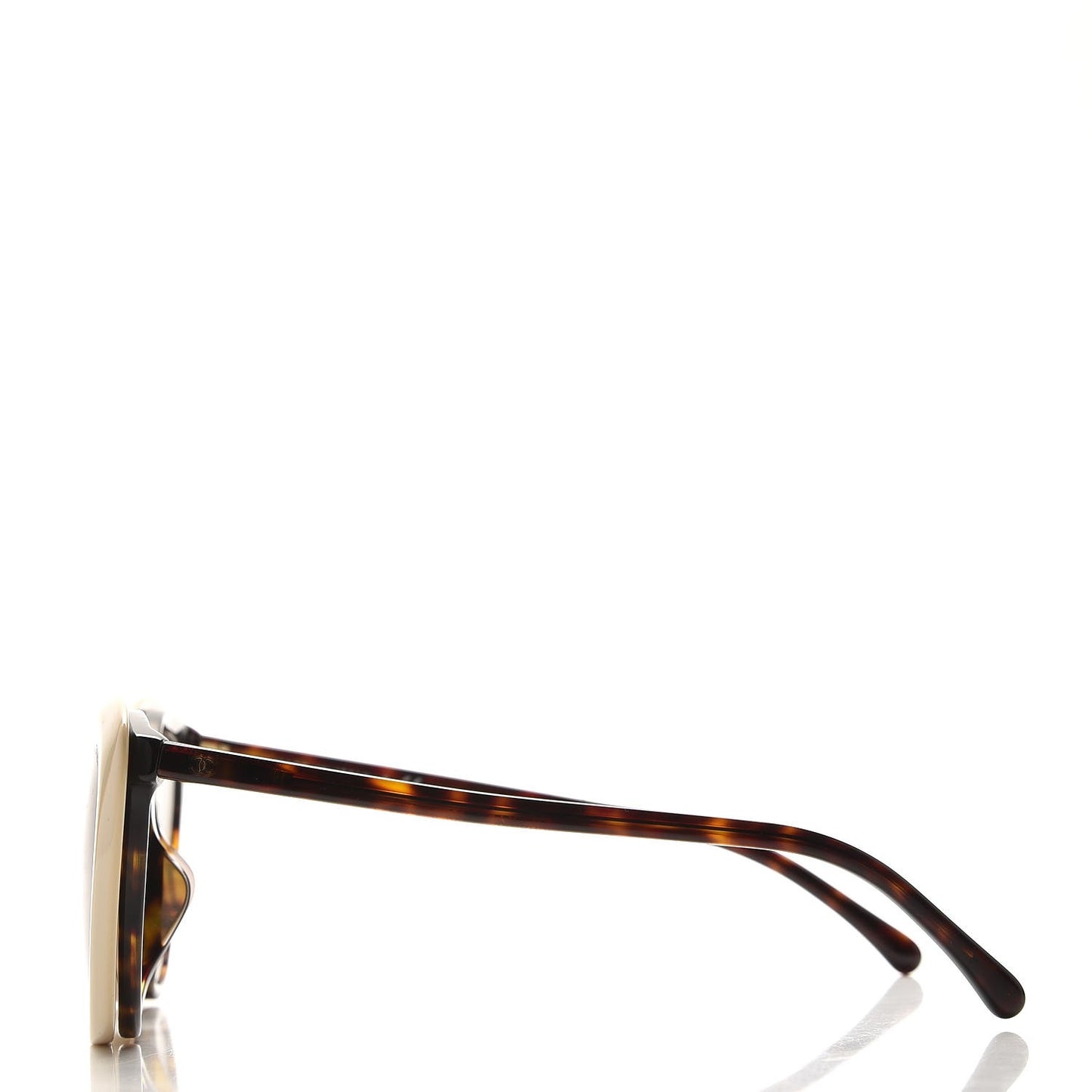 Clip On Sunglasses 5390 Dark Brown Beige