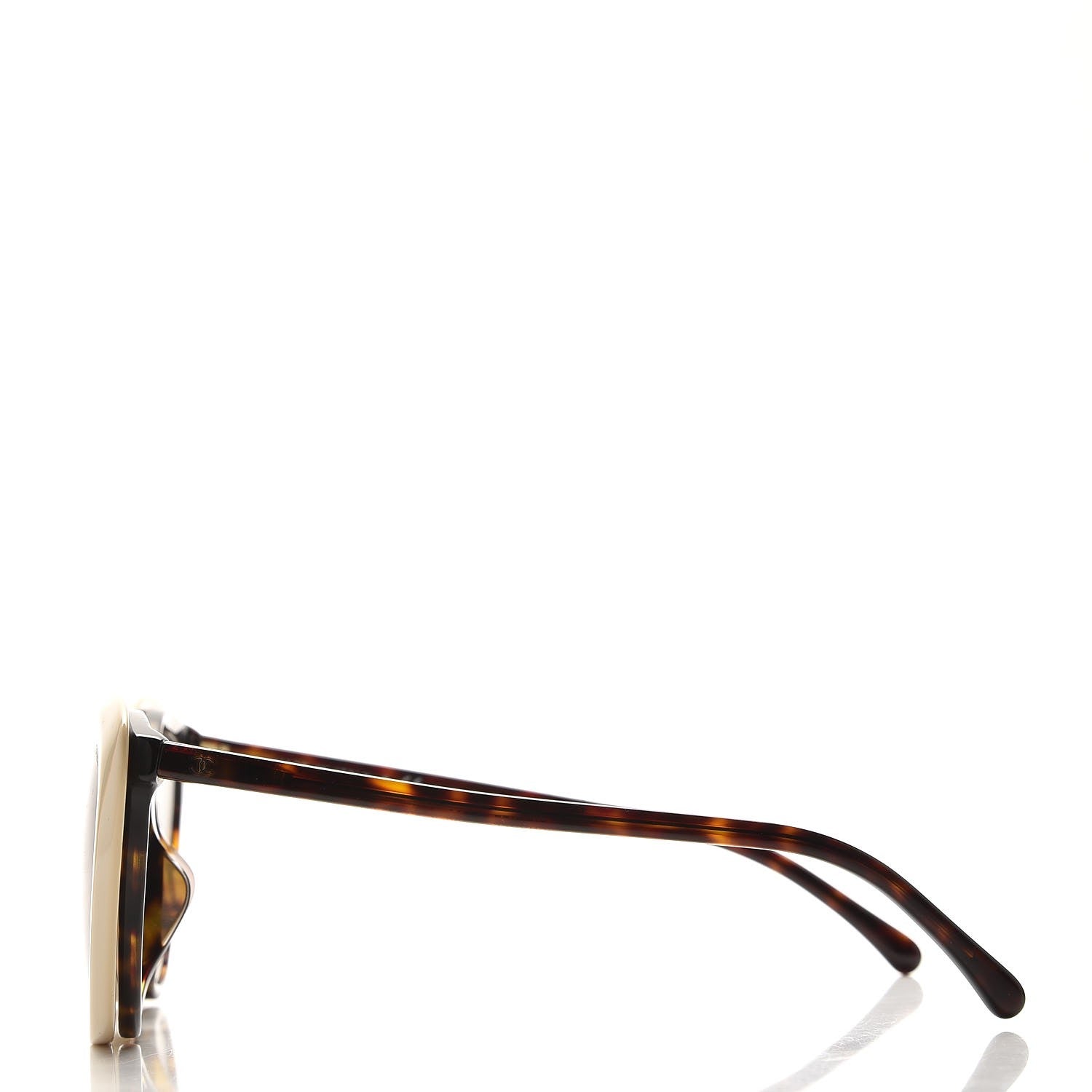 Chanel Clip On Sunglasses 5390 Dark Brown Beige 3 of 15
