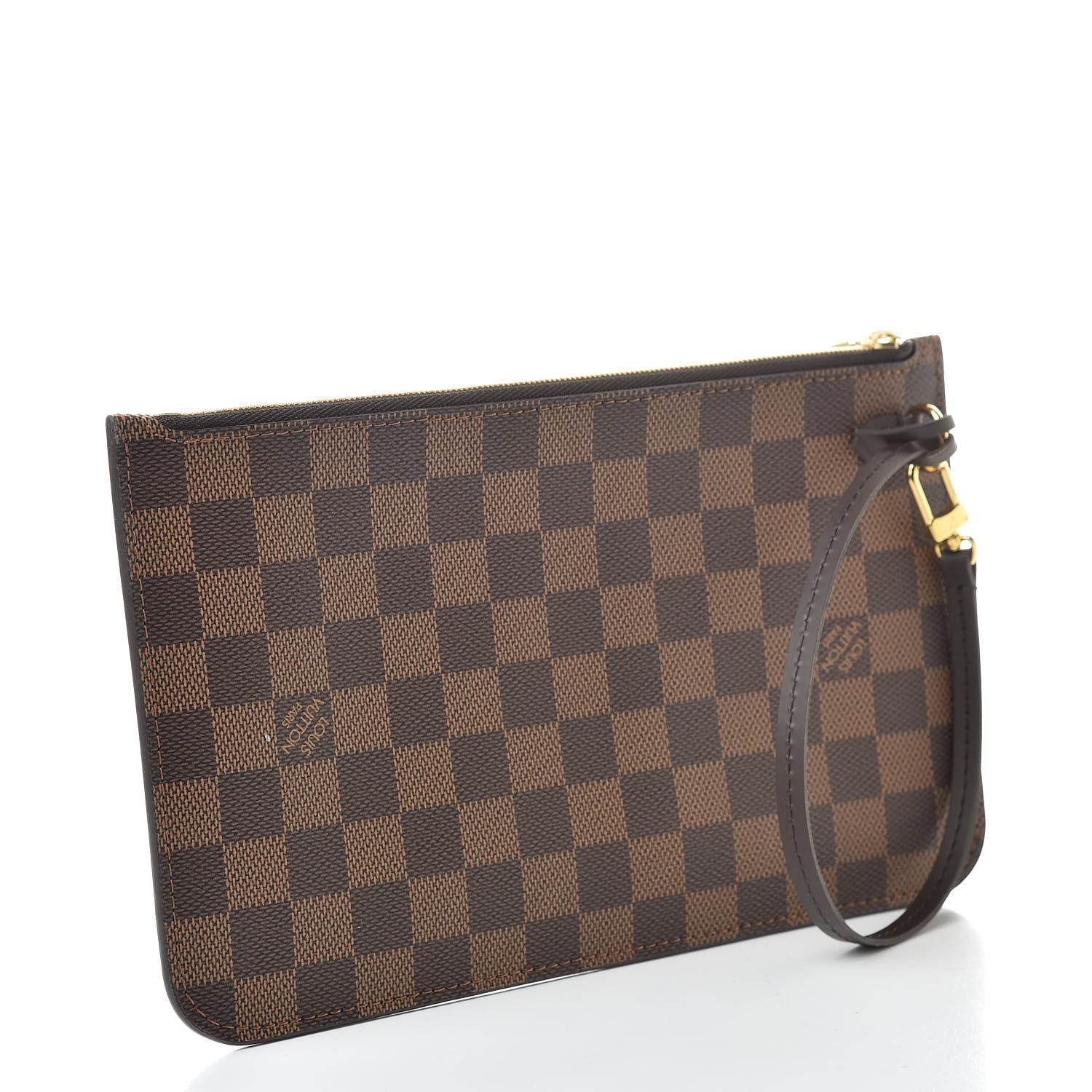 Louis Vuitton Damier Ebene Neverfull MM GM Pochette 3 of 9