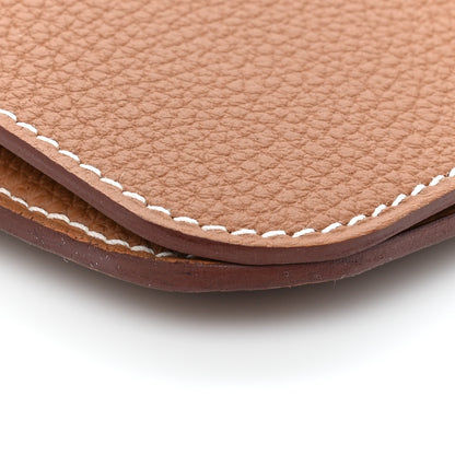 Hermes Togo Dogon Recto Verso Wallet Gold 9 of 9