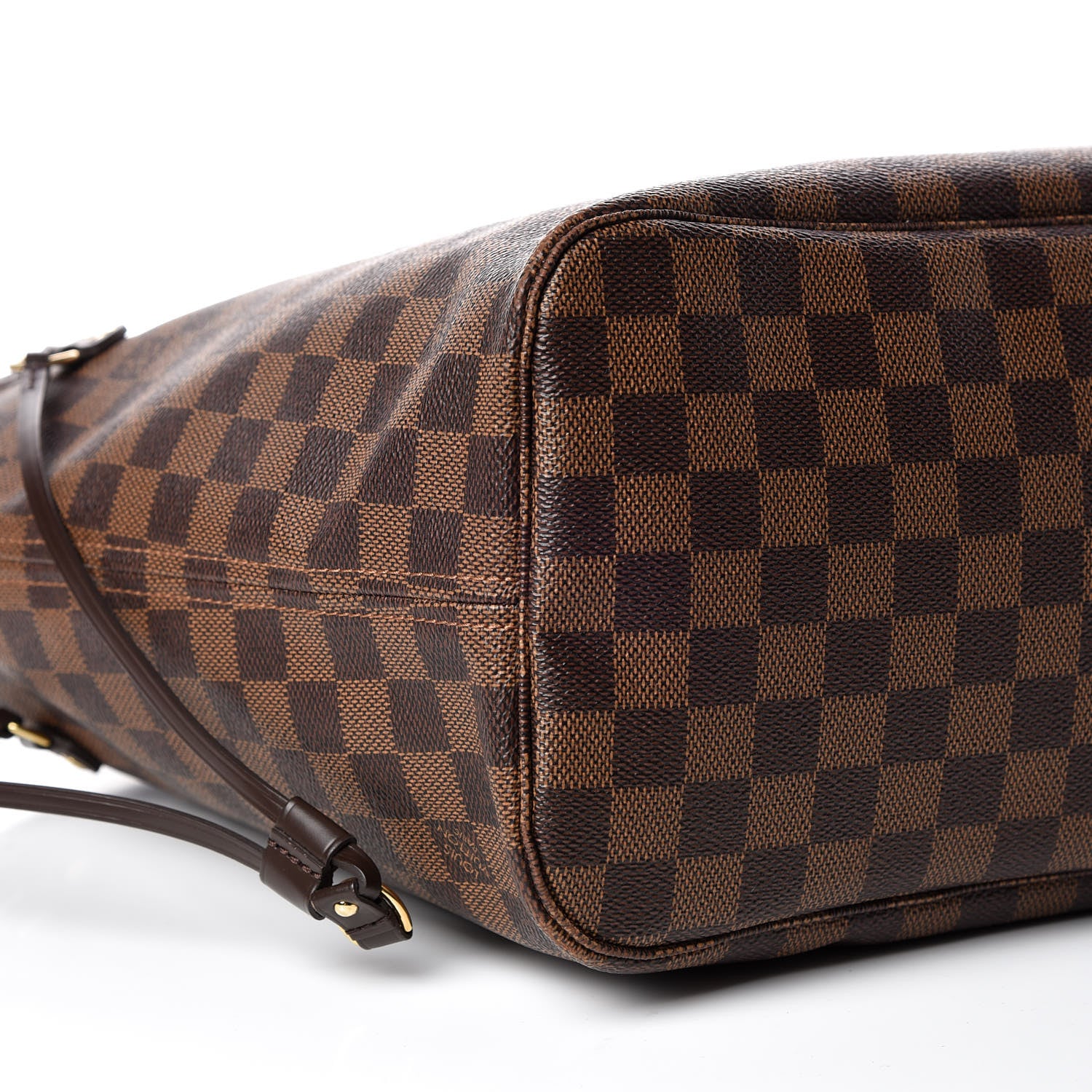 Louis Vuitton Damier Ebene Neo Neverfull MM Rose Ballerine 6 of 18