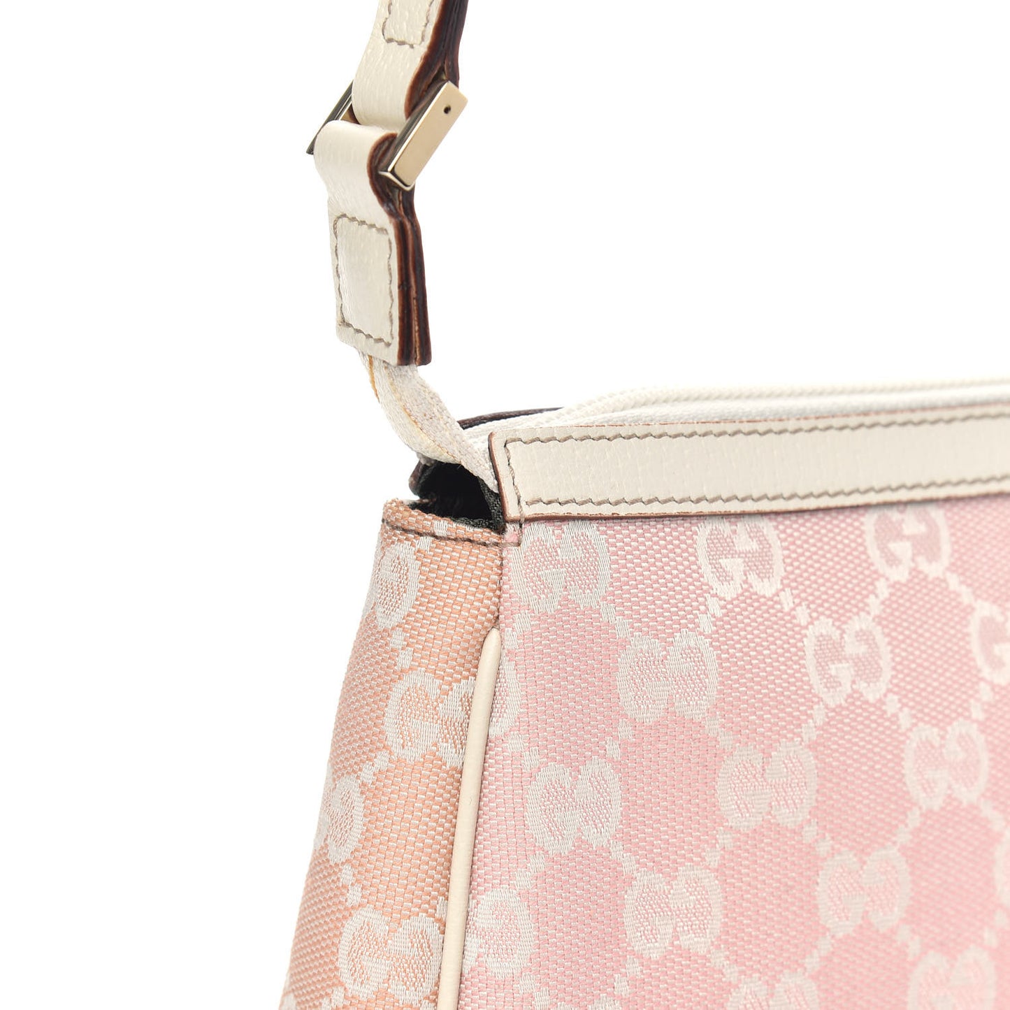 Monogram D Ring Cosmetic Case Pink