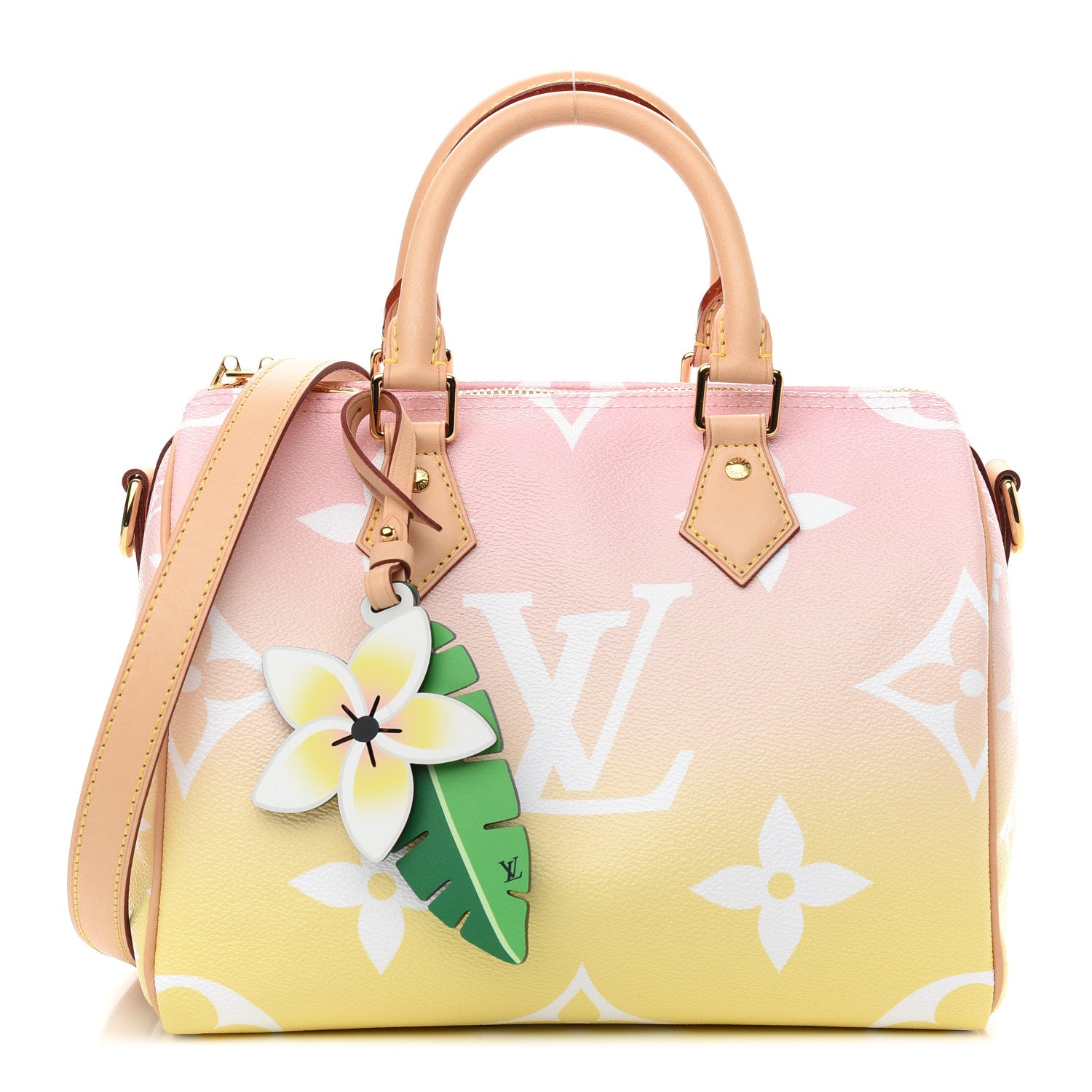 Louis Vuitton Monogram Giant By The Pool Speedy Bandouliere 25 Light Pink 1 of 8
