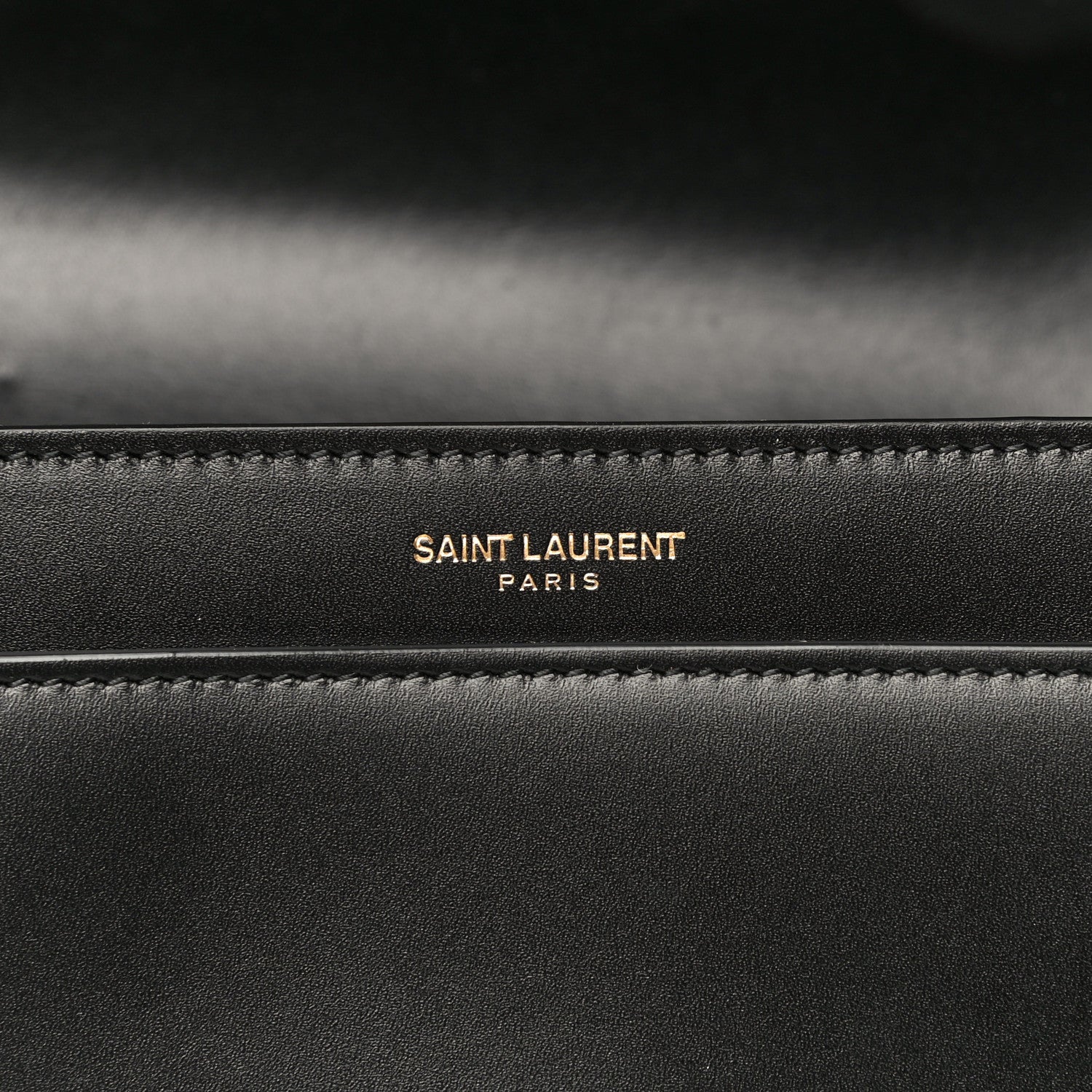 Saint Laurent Smooth Calfskin Le Maillon Satchel Black 7 of 13