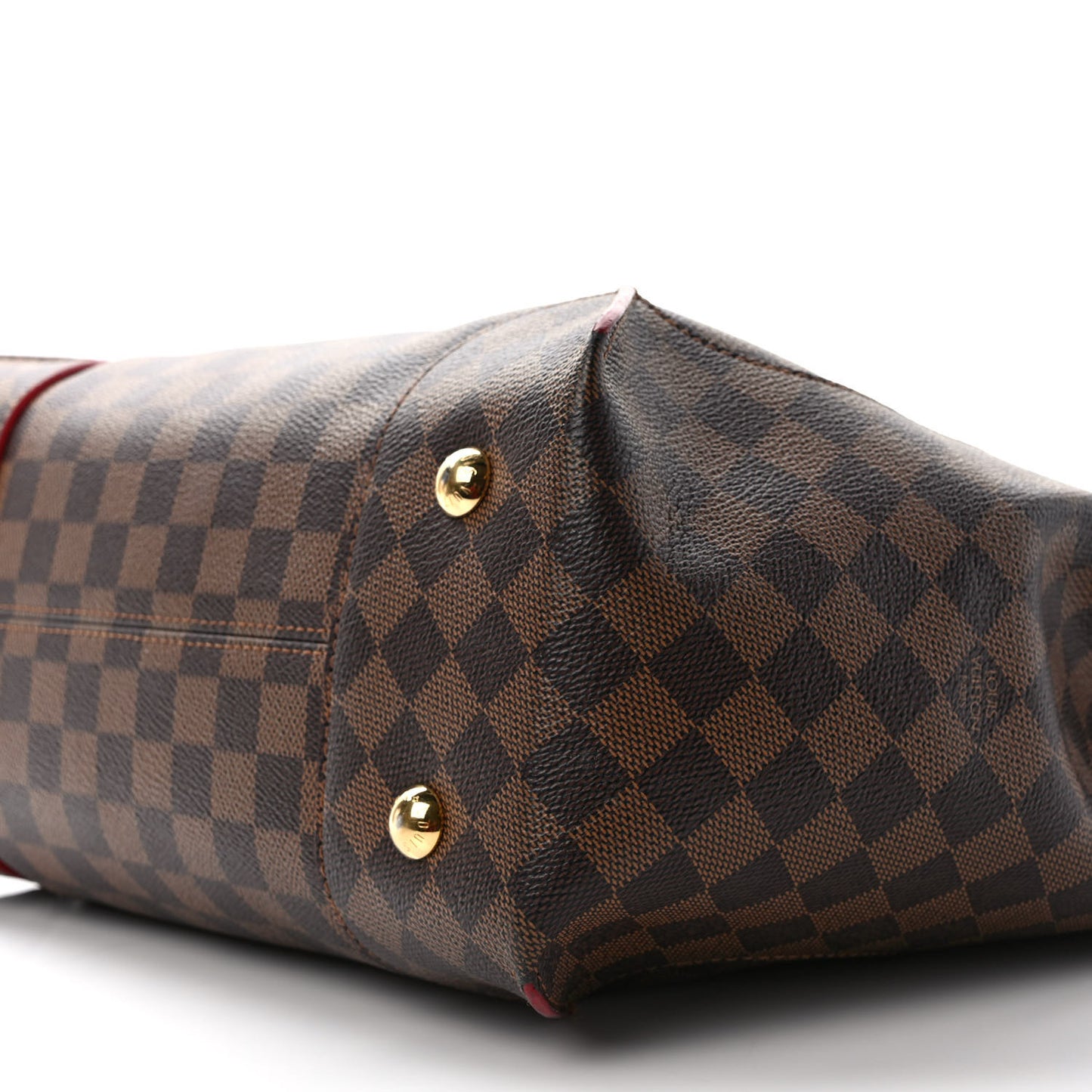 Damier Ebene Caissa Hobo Cherry
