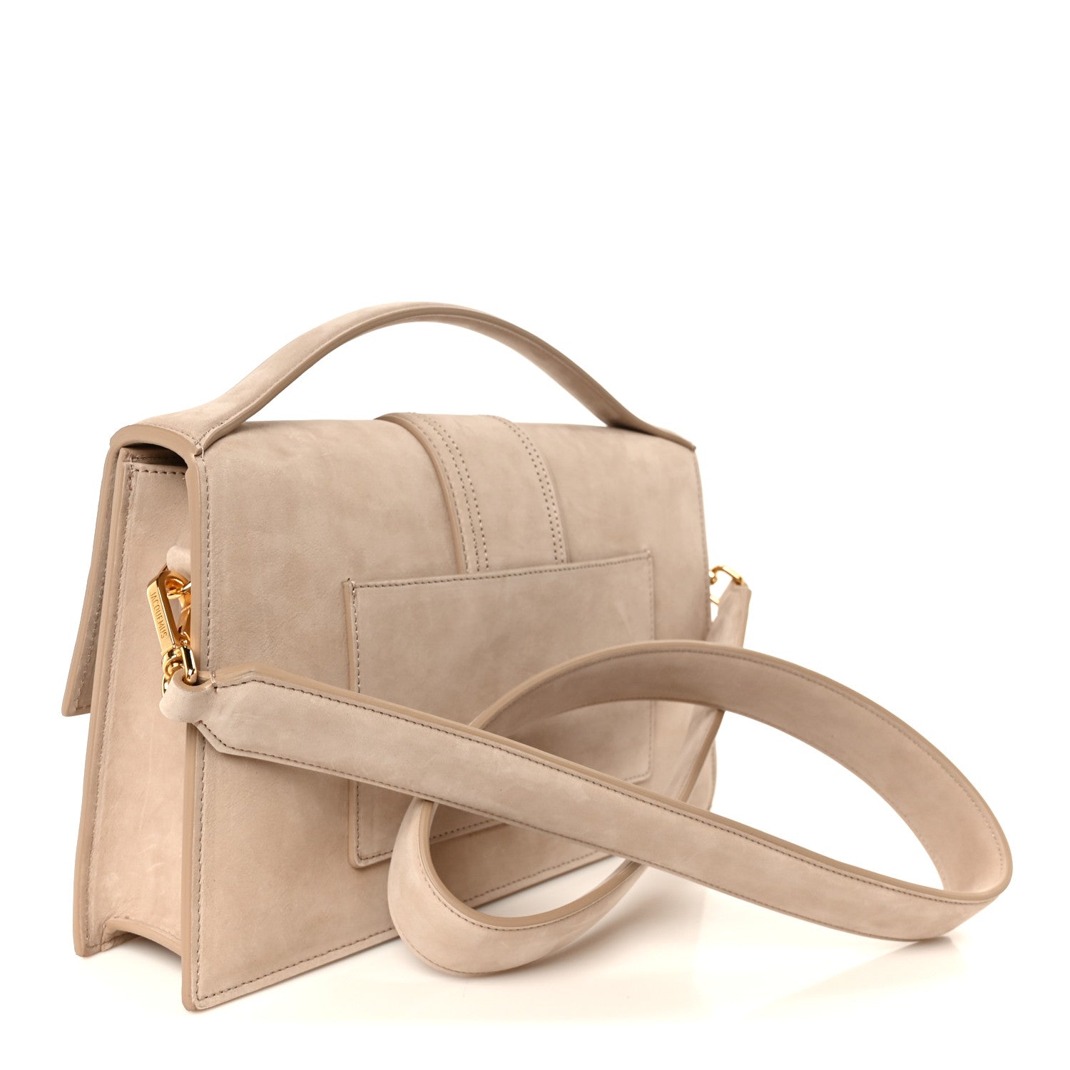 Jacquemus Smooth Calfskin Le Bambinou Dark Beige 3 of 10