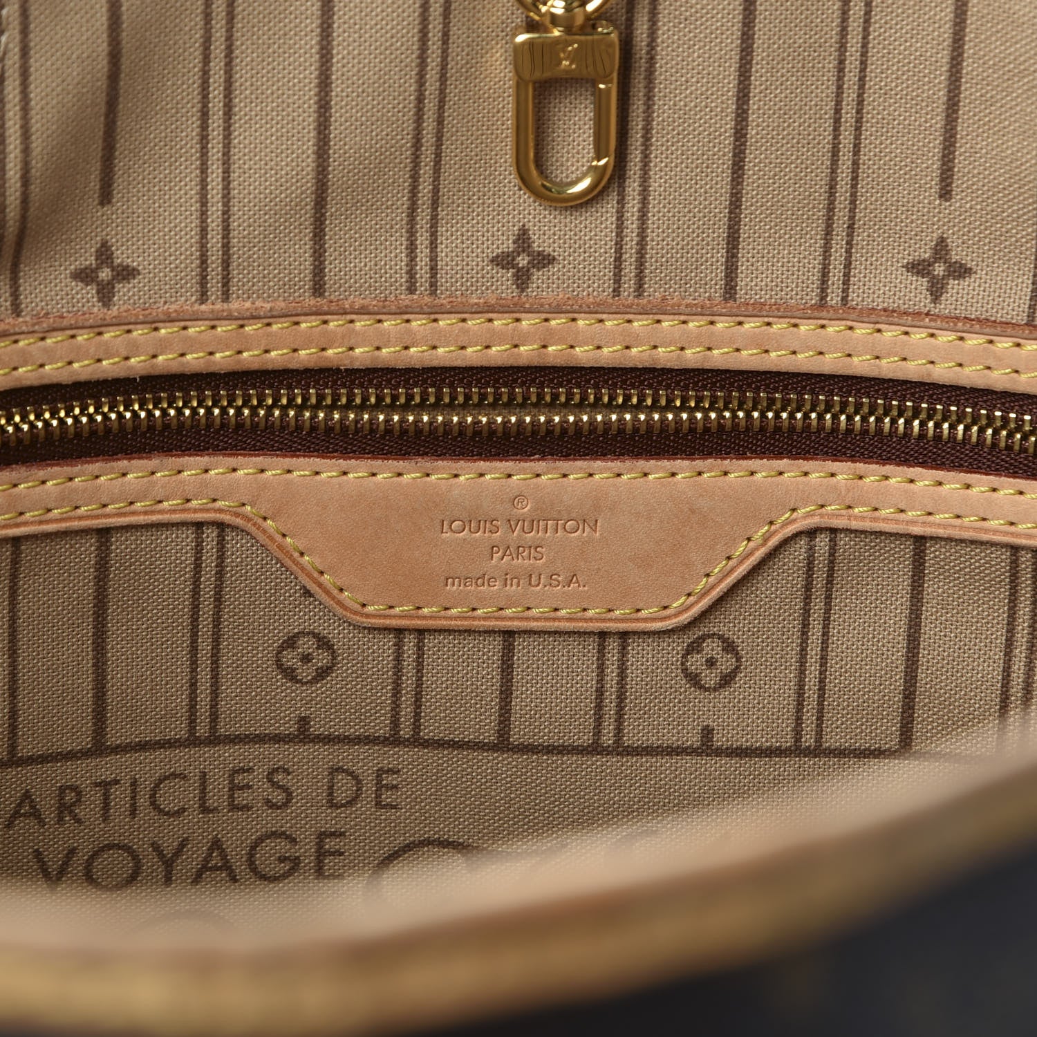 Louis Vuitton Monogram Neverfull MM 7 of 11