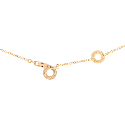 Bulgari 18K Rose Gold Diamond Black Onyx Divas' Dream Pendant Necklace 4 of 4