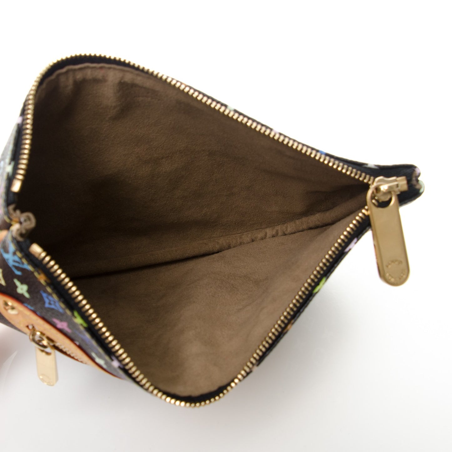 Monogram Multicolor Pochette Plate GM Black