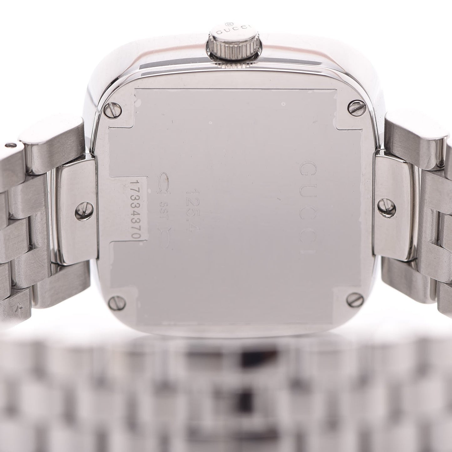 Stainless Steel 32mm G-Gucci Quartz Watch Brown