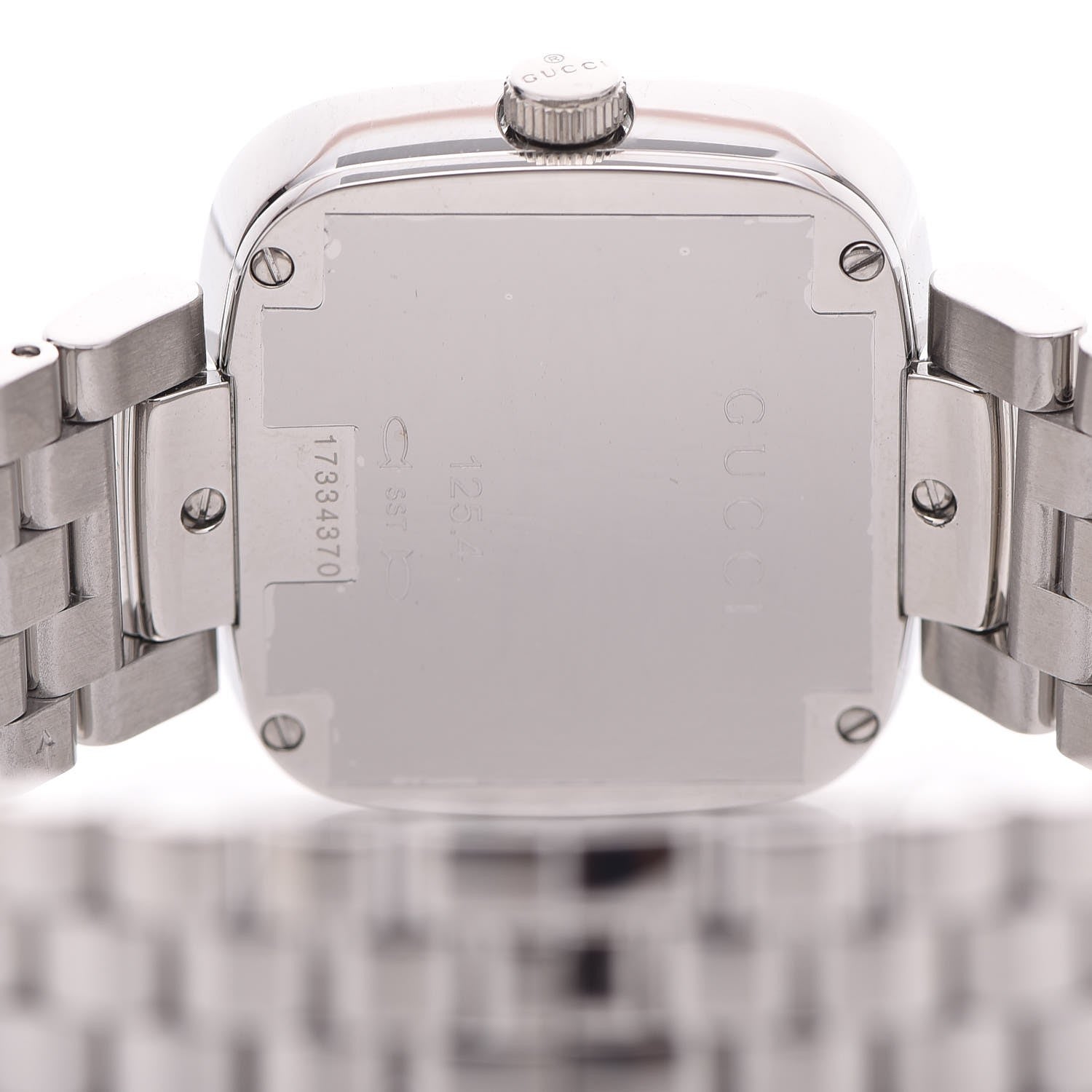 Gucci Stainless Steel 32mm G-Gucci Quartz Watch Brown 5 of 6