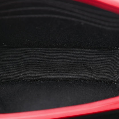 Saint Laurent Calfskin Y Quilted Monogram Toy Loulou Crossbody Bag Rouge 5 of 13