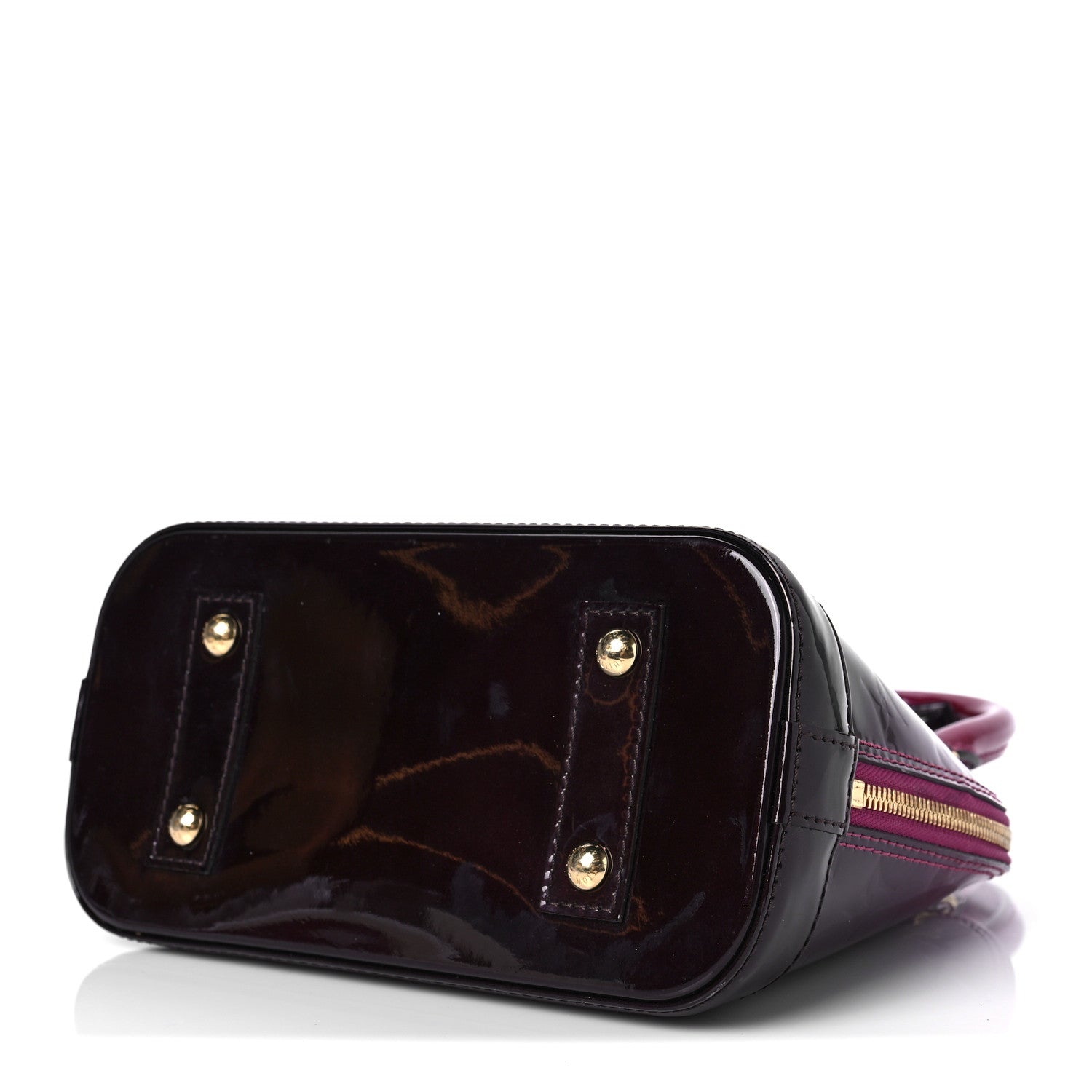 Louis Vuitton Vernis Degrade Alma BB Magenta 7 of 9