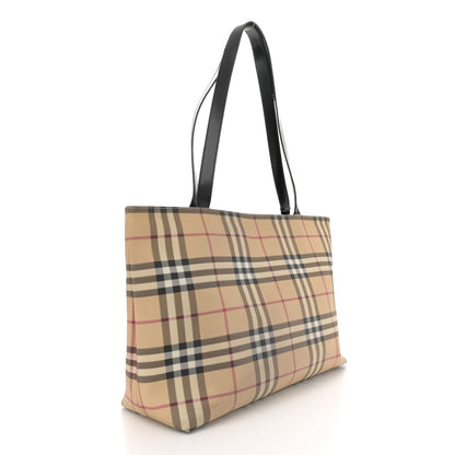 Burberry Vintage Check Tote Black 3 of 14