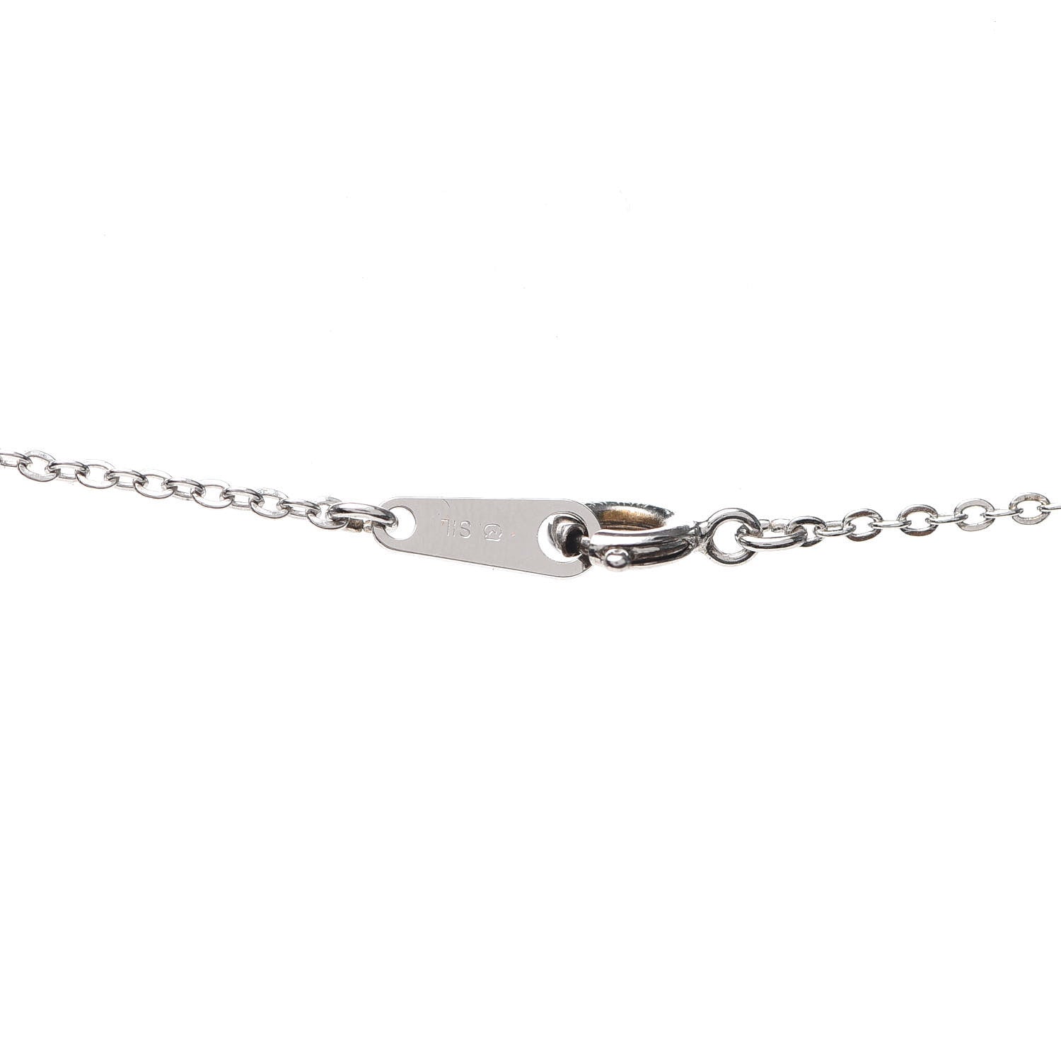 Mikimoto Sterling Silver Akoya Pearl 5.5-6mm Leaf Pendant Necklace 4 of 5