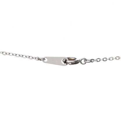 Mikimoto Sterling Silver Akoya Pearl 5.5-6mm Leaf Pendant Necklace 4 of 5