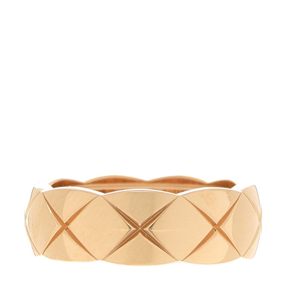 Chanel 18K Yellow Gold Small Coco Crush Ring 52 6 1 of 7