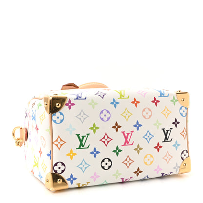 Louis Vuitton LV X TM Monogram Multicolor Speedy Bandouliere 25 White 4 of 9
